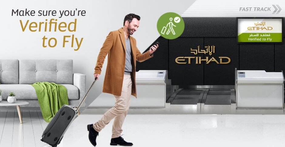 Etihad passengers can be ‘Verified to Fly’ in advance
