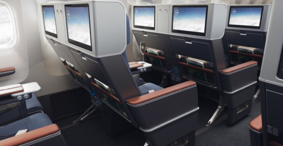 Lufthansa reveals upgraded premium economy seats