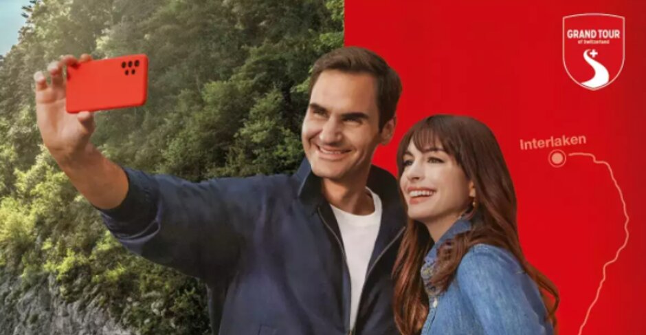 Roger Federer and Anne Hathaway star in new Switzerland Tourism campaign
