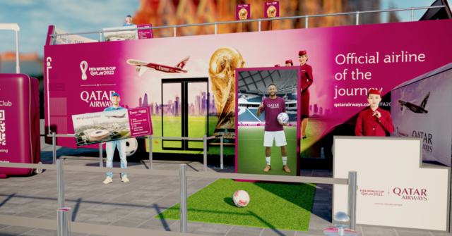 Qatar Airways launches European World Cup promotional tour