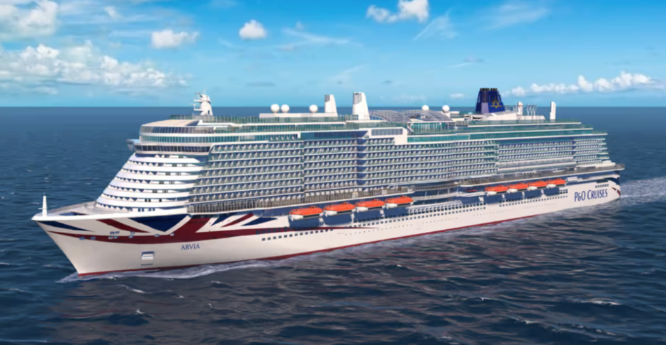 P&O Cruises takes delivery of its latest vessel