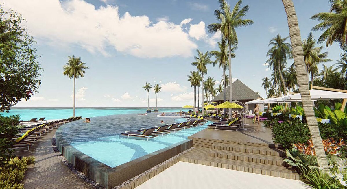 Avani+ Fares Maldives Resort, Pool