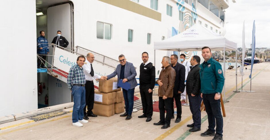 Greek cruise line Celestyal supports Turkey quake relief efforts
