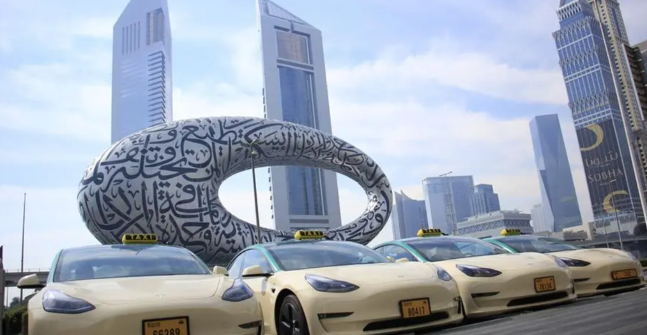 Arabia Taxi adds 269 Teslas to its Dubai fleet
