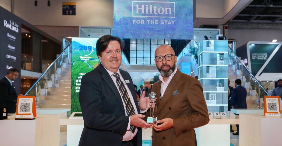 Hilton wins first-ever Sustainable Stand Award at ATM 2023