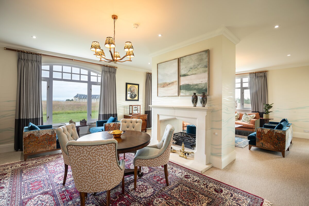 Fairmont St Andrews Manor Homes, Scotland, Kingask library and games room