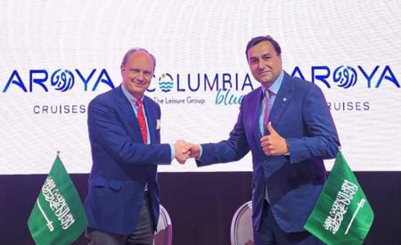 شركة كروز السعودية تعقد شراكة مع كولومبيا بلو لإدارة أرويا كروزس