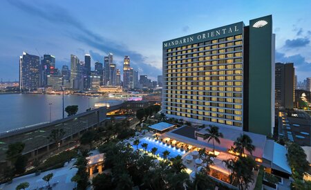 إعادة افتتاح فندق ماندارين أورينتال، سنغافورة بعد تحول واسع النطاق